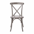 Flash Furniture Advantage X-Back Chair In Grey