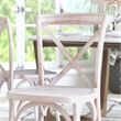 Flash Furniture Advantage X-Back Chair In Lime Wash