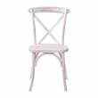 Flash Furniture Advantage X-Back Chair In Lime Wash