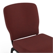 Flash Furniture Advantage Signature Elite Fabric Church Chair in Maroon