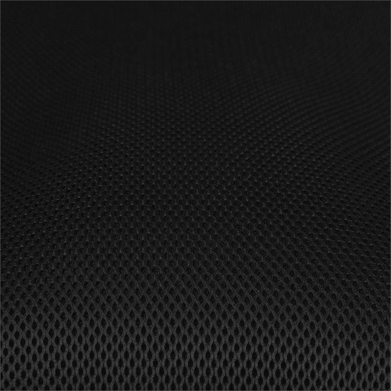 Flash Furniture Contemporary Mesh Sled Base Guest Chair in Black