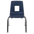 Flash Furniture Advantage Student Stack School Chair - 14-Inch In Navy