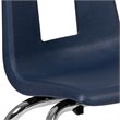 Flash Furniture Advantage Student Stack School Chair - 14-Inch In Navy