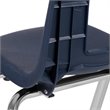 Flash Furniture Advantage Student Stack School Chair - 14-Inch In Navy