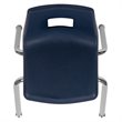 Flash Furniture Advantage Student Stack School Chair - 14-Inch In Navy