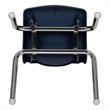 Flash Furniture Advantage Student Stack School Chair - 14-Inch In Navy