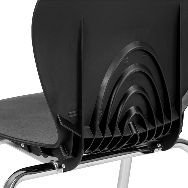 Flash Furniture Titan Student School Chair In Black