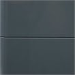 Flash Furniture 3 Drawer Smooth Modern Mobile File Cabinet in White and Charcoal