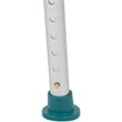 Flash Furniture Hercules Adjustable Plastic Bath and Shower Chair in Teal