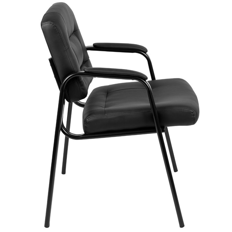 Flash Furniture Fundamentals Executive Guest Chair in Black