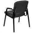 Flash Furniture Fundamentals Executive Guest Chair in Black