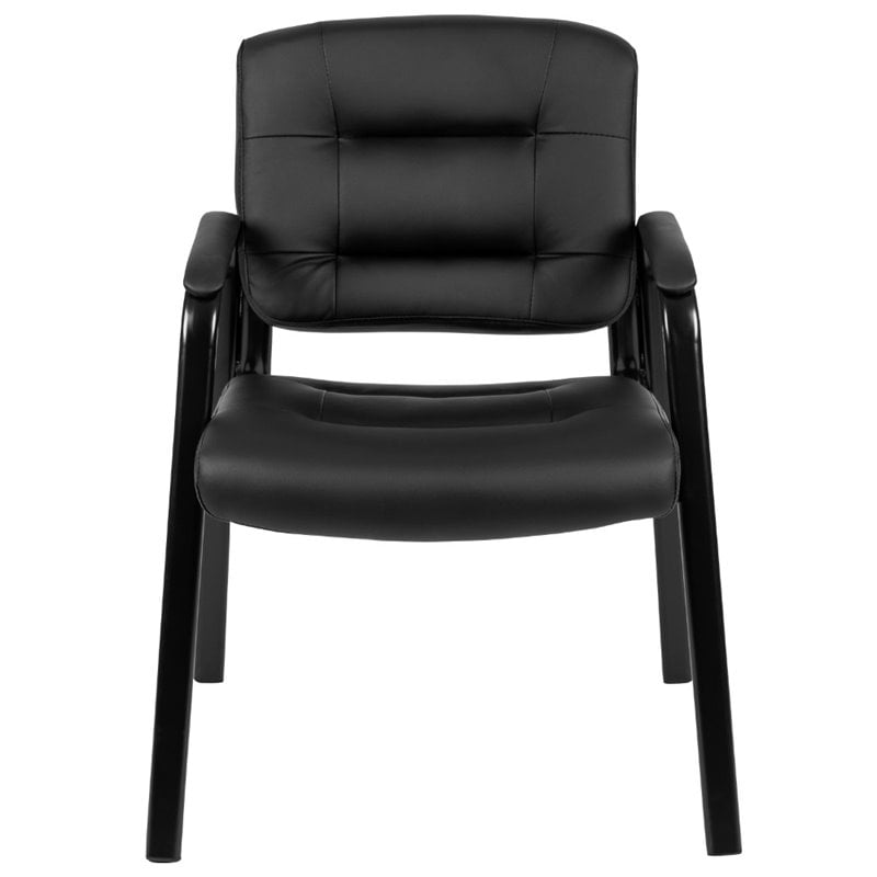 Flash Furniture Fundamentals Executive Guest Chair in Black