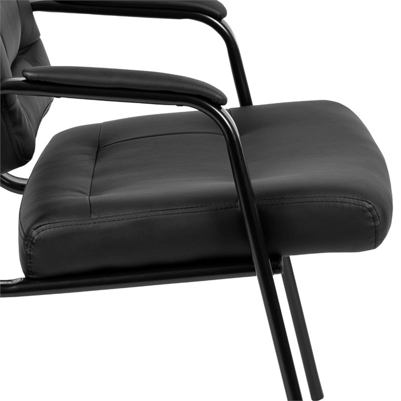 Flash Furniture Fundamentals Executive Guest Chair in Black