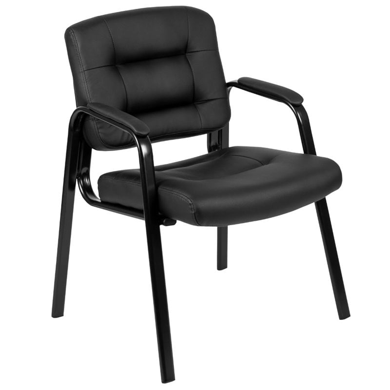 Flash Furniture Fundamentals Executive Guest Chair in Black