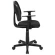 Flash Furniture Fundamentals Pivot Mesh Back Office Swivel Chair in Black