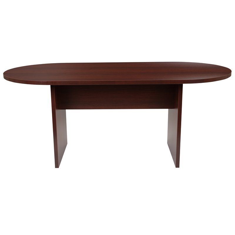 Flash Furniture 6' Conference Table in Mahogany