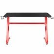 Flash Furniture Gaming Desk with Cup Holder in Red