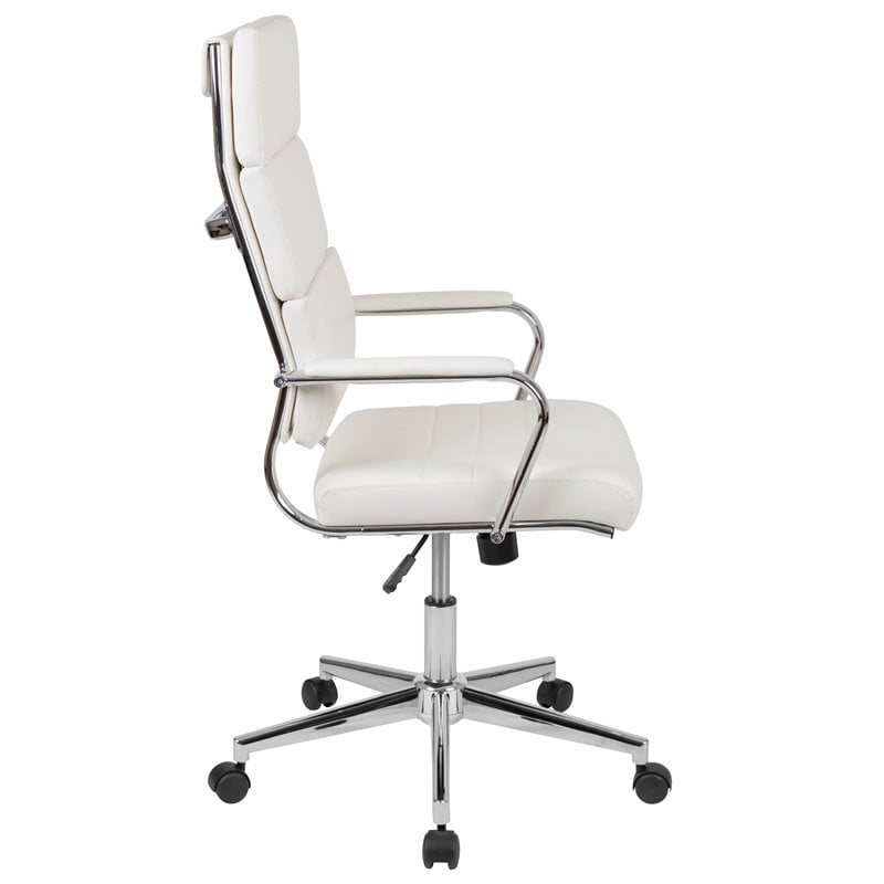 Flash Furniture Metal Leathersoft Ergonomic Office Chair in