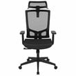 Flash Furniture Mesh Office Desk Chair in Black
