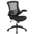 Flash Furniture 3 Piece Work from Home Office Desk Set in Black