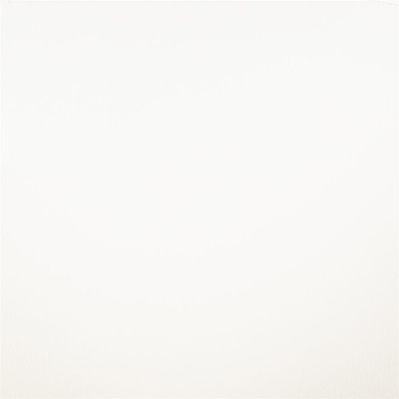 Flash Furniture Faux Leather Mid Back Adjustable Bar Stool in White and Gold