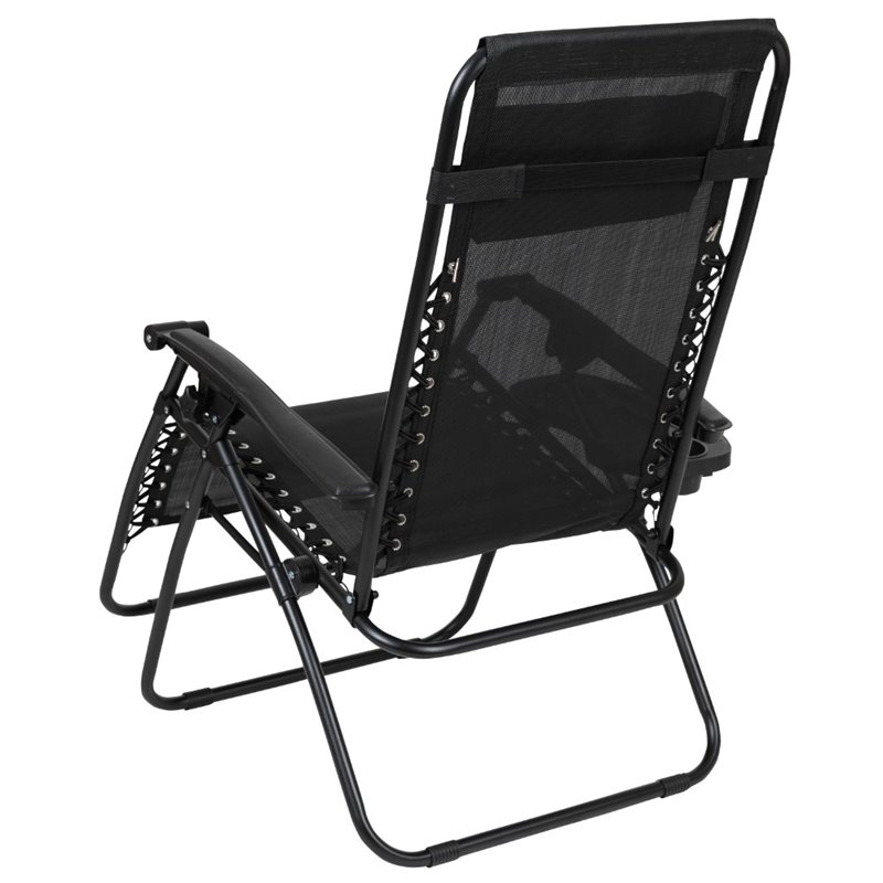 Flash Furniture Adjustable Mesh Zero, Oversized Lawn Chair Menards