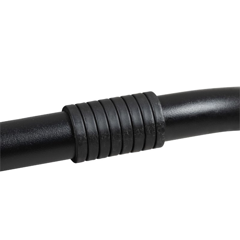 Flash Furniture Adjustable Mesh Zero Gravity Lounge Chair in Black (Set of 2)