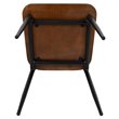 Flash Furniture Wooden Dining Side Chair in Mahogany (Set of 2)