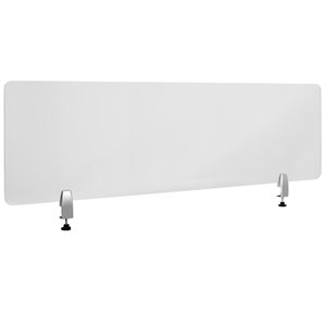 Flash Furniture 18&quot x 60&quot Clear Plastic Desk Partition