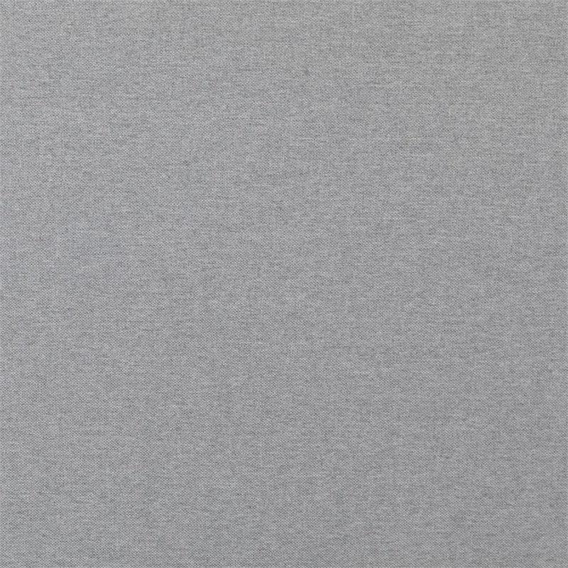 Flash Furniture Fabric Upholstered King Metal Panel Headboard in Light Gray