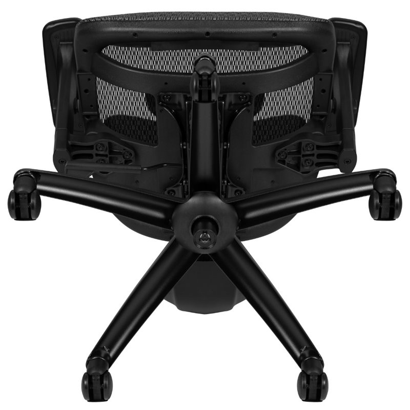 Flash Furniture High Back Ergonomic Mesh Office Swivel Chair in Gray