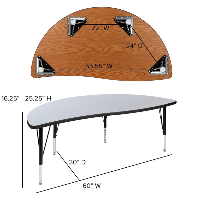 Flash Furniture 2 Piece 60