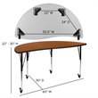 Flash Furniture 2 Piece 60