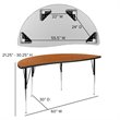 Flash Furniture 2 Piece 60