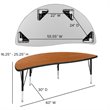 Flash Furniture 2 Piece 60