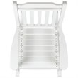 Flash Furniture Winston All-Weather Patio Rocking Chair in White (Set of 2)