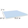 Flash Furniture Capri Comfortable Sleep 12