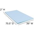 Flash Furniture Capri Comfortable Sleep 12