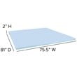Flash Furniture Capri Comfortable Sleep 14