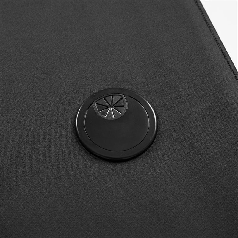 Flash Furniture Gaming Desk and Racing Swivel Chair Set in Black and Green