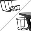 Flash Furniture Gaming Desk and Racing Reclining Chair Set in Black and Blue