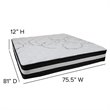 Flash Furniture Capri Comfortable Sleep 15