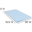 Flash Furniture Capri Comfortable Sleep 15