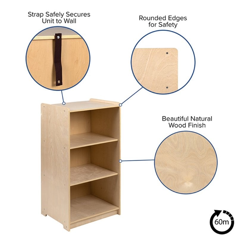 Flash Furniture 3 Shelf 26