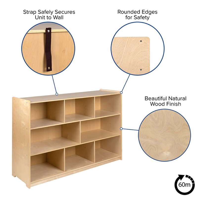 Flash Furniture 8 Cubby 36