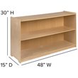 Flash Furniture 2 Shelf 30