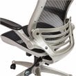 Flash Furniture Mid-Back Mesh Office Swivel Chair in Black and Graphite