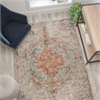 Flash Furniture 5' x 7' Multicolored Polyester Area Rug