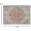 Flash Furniture 5' x 7' Multicolored Polyester Area Rug