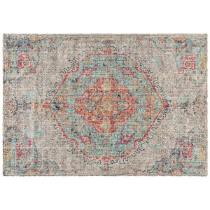 Flash Furniture 5' x 7' Multicolored Polyester Area Rug